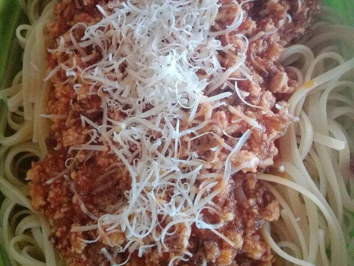 Resep Spaghetti saus bolognese Anti Gagal