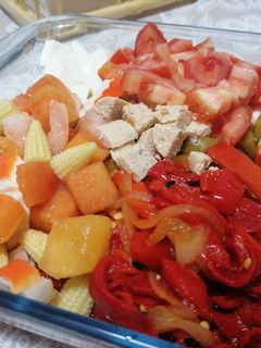 Una foto de Ensalada de berenjenas de almagro