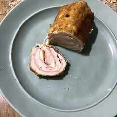 Una foto de Pollo enrollado