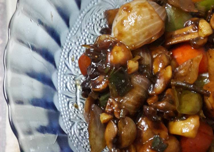 Easiest Way to Winter Yummy Chilli mushroom