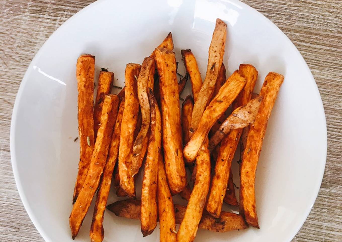 Bastones de camote 🍠 en air fryer