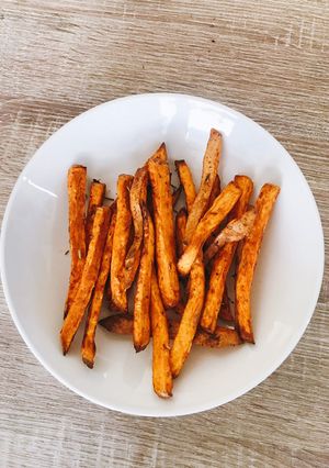 Una foto de Bastones de camote 🍠 en air fryer