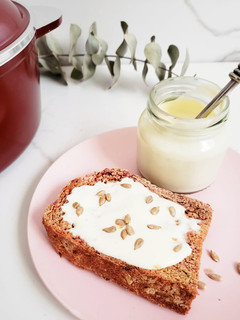 Una foto de Queso crema casero