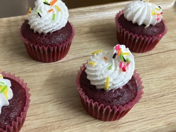 Easy Way Make Recipe Red Velvet Cupcakes that is Perfect, So Delicious}