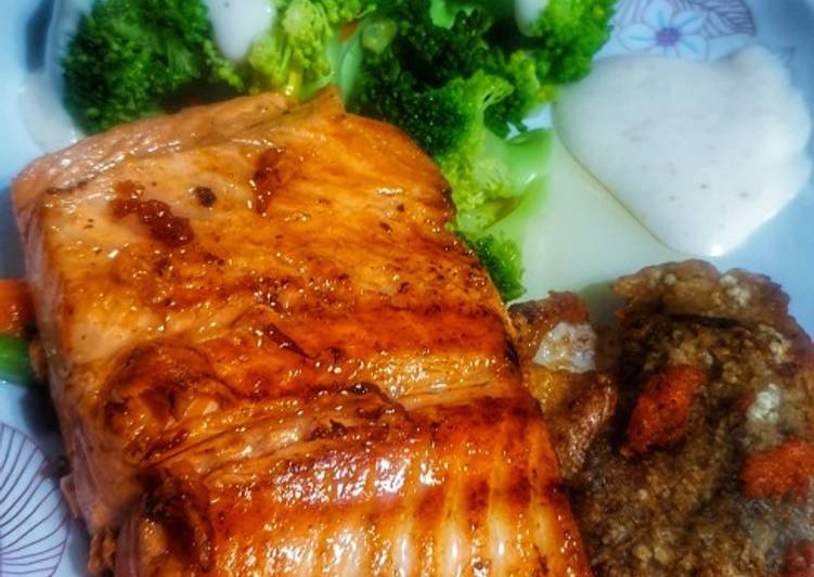 Resep Grilled Salmon yang Menggugah Selera