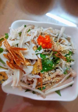 Hình của món Gỏi mít tai mui.