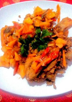 Foto resep Kakap Thailand Asam Manis