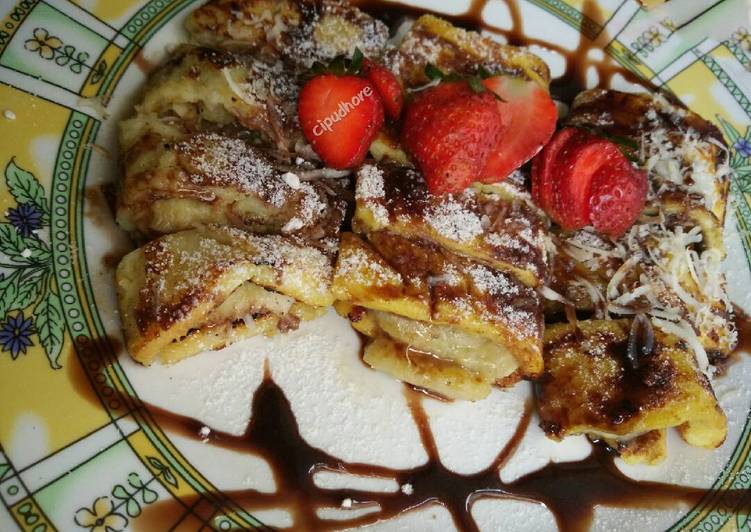 Cara Gampang Membuat French toast Anti Gagal