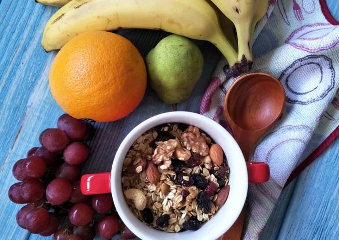 Recipe of Quick Healthy Homemade Granola