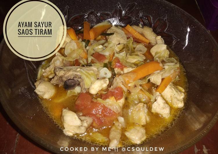 Ayam Sayur Saos Tiram