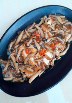 Foto resep Tahu Siram Jamur