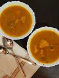 সাউথ ইন্ডিয়ান চিকেন সুপ (south indian chicken soup recipe in bengali)