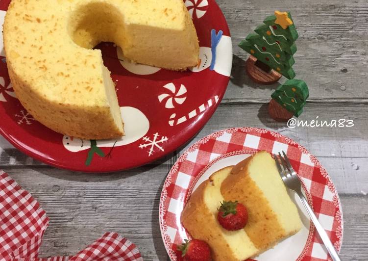 Cream cheese chiffon cake