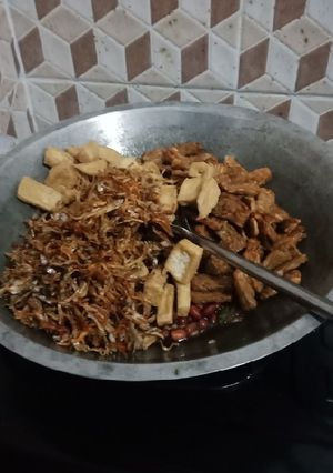 Foto resep Balado Teri Kacang Tempe Tahu