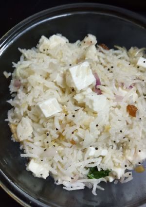 A picture of Paneer Rice.