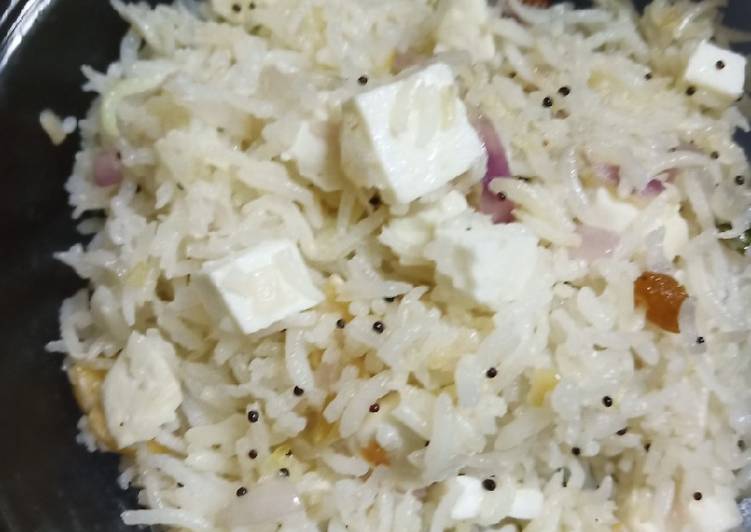 Recipe of Super Quick Homemade Paneer Rice