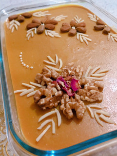 عکسی از دستور دسر كاراملى