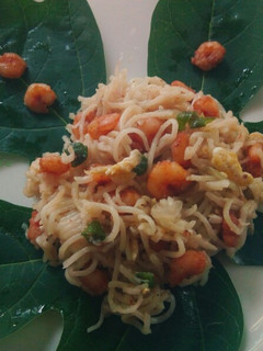 A picture of Stir Fried Shrimp and egg noodles ♥.