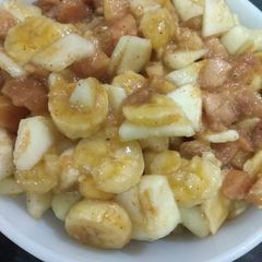 A picture of #CookpadFruit #fruitwithfun.