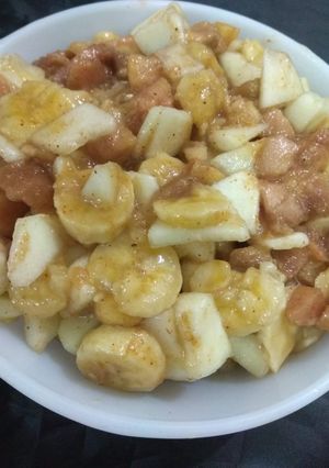 A picture of #CookpadFruit #fruitwithfun.