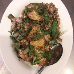A picture of Paneer chilli.
