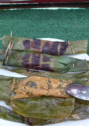 Foto resep Pepes teri basah kemangi enak