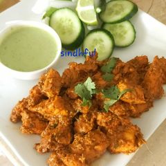 A picture of Boneless Chicken Tikka.