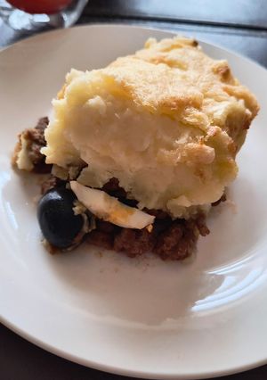 Una foto de Pastel de papa