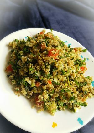 A picture of Quinoa salad.