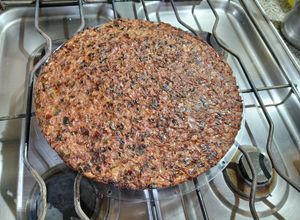 Una foto de Tortilla de repollos al horno