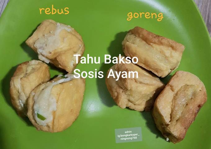 Tahu Bakso Sosis Ayam