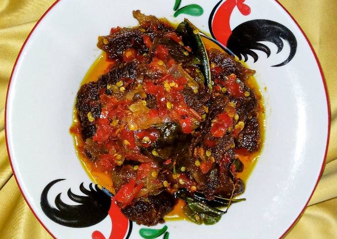 Resep Dendeng Balado Khas Padang Oleh El Hallie Cookpad