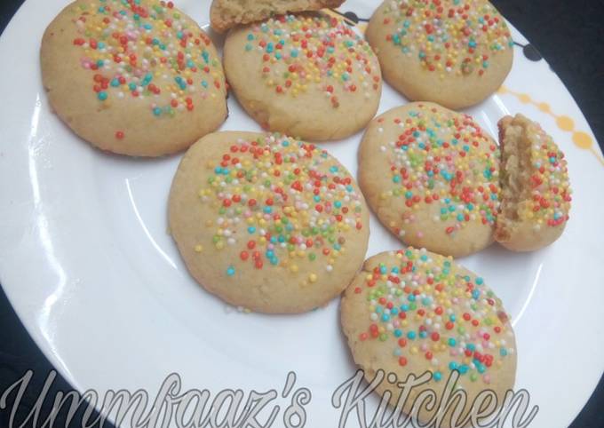Recipe of Homemade Colourful Sprinkle cookies