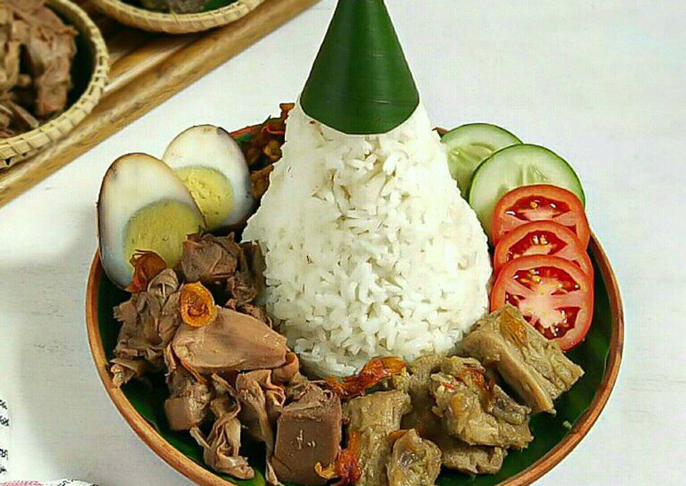 Tumpeng Mini Nasi Gudeg