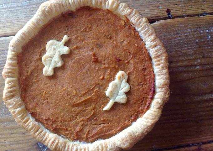 How to Prepare Perfect Rustic Sweet Potato Pie