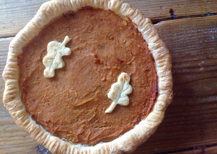 How to Make Speedy Rustic Sweet Potato Pie