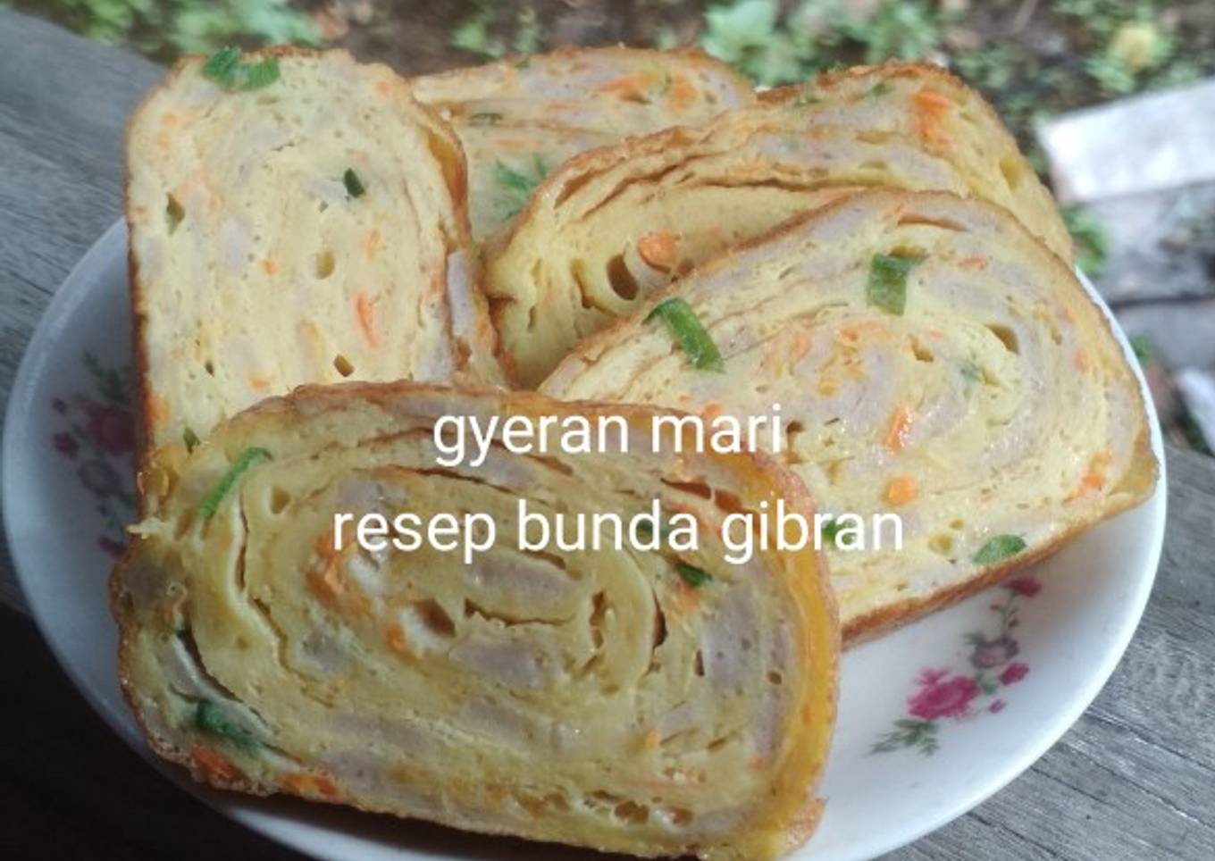 Gyeran Mari (Omelette gulung ala korea)