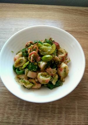 Foto resep Cumi asin sambel ijo