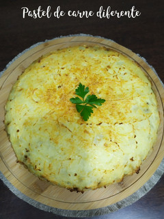 Una foto de Pastel de carne diferente