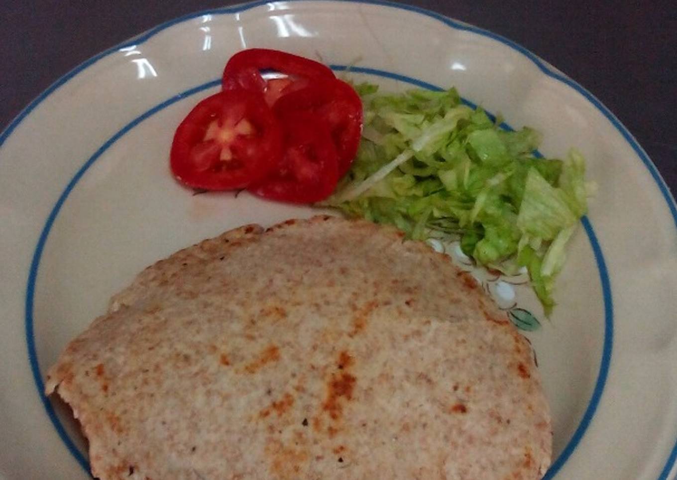 Shawarma libanés con salsa tarator