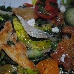 A picture of Fattush salad.