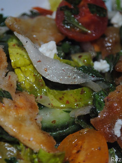 A picture of Fattush salad.