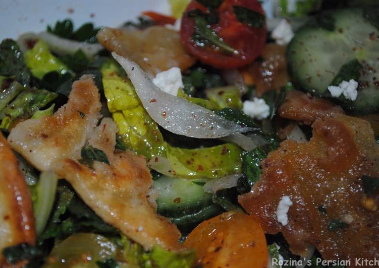 Recipe of Award-winning Fattush salad
