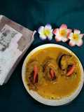 Thakurbarir style dudh katla fish curry