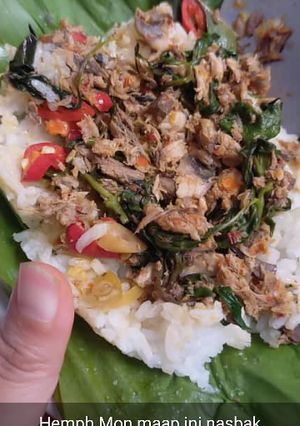 Foto resep Nasi Bakar Suwir Ikan Tonkol