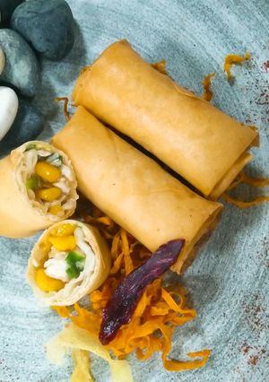 Foto resep Lumpia Ayam jagung manis