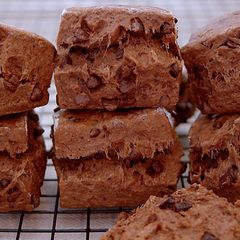 A picture of Chocolate Scones | Chocolate Chip Cocoa Scones.