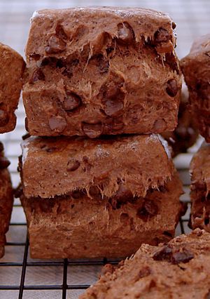 A picture of Chocolate Scones | Chocolate Chip Cocoa Scones.