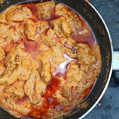 A picture of Chicken Salan.