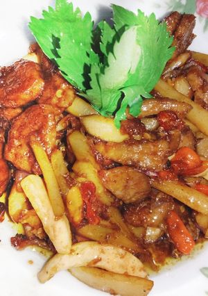 Foto resep Tumis mangga enakk